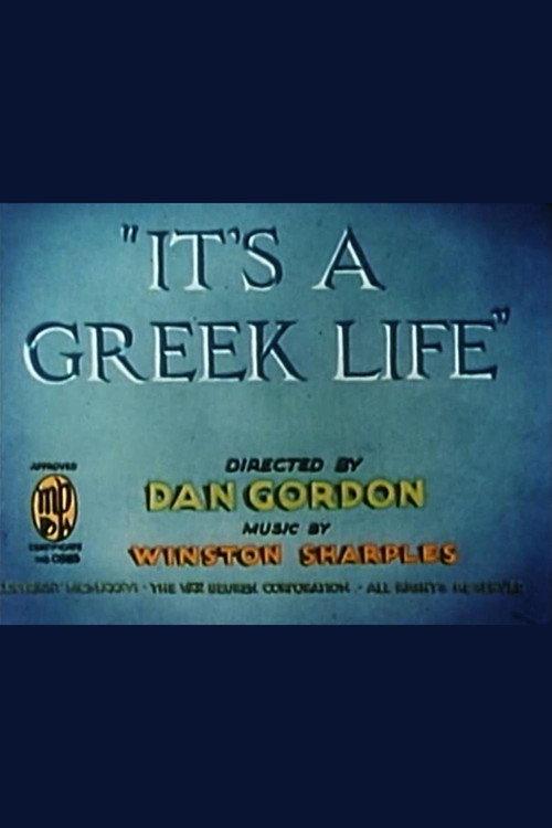 It's a Greek Life 1936 official movie poster