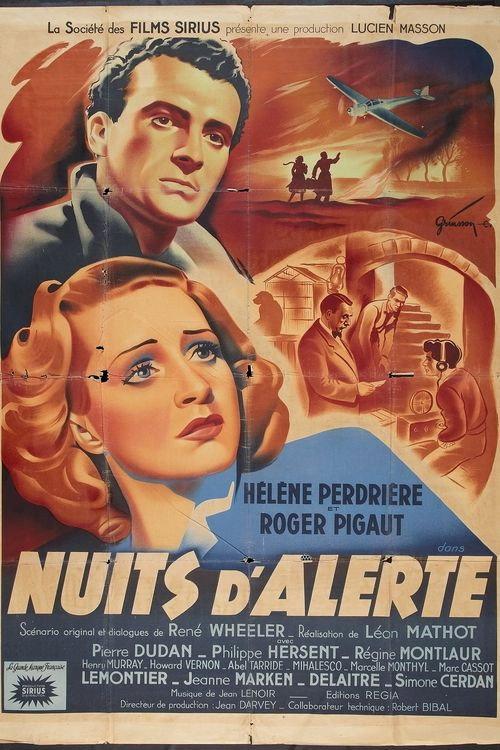 Alert Nights 1946 official movie poster