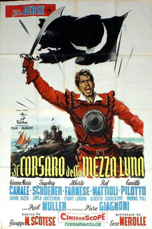 Pirate of the Half Moon 1957 official movie poster