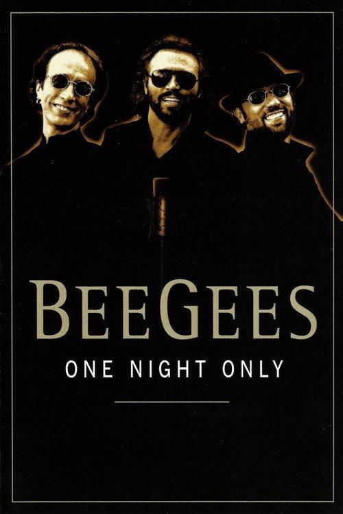 Bee Gees: One Night Only 1998 official movie poster