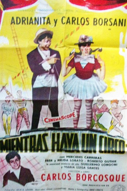 Mientras haya un circo 1958 official movie poster