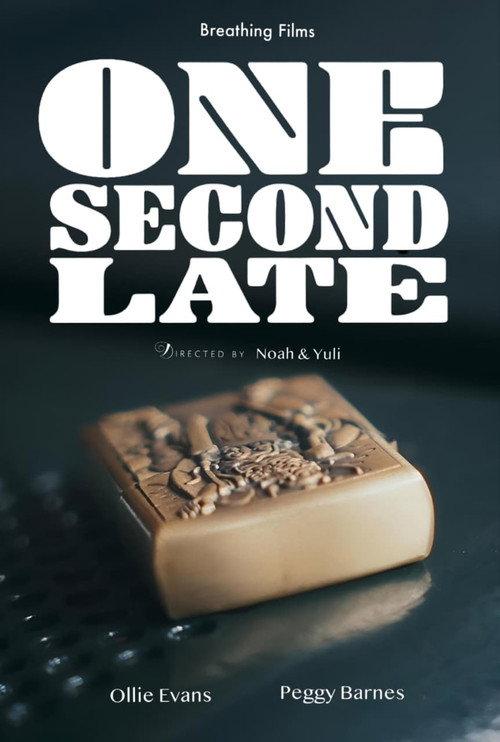 ONE SECOND LATE 2026 official movie poster