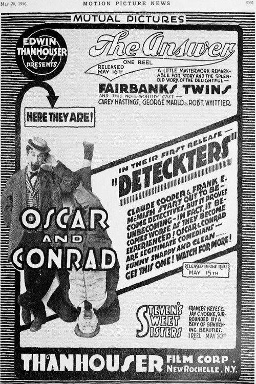 Deteckters 1916 official movie poster