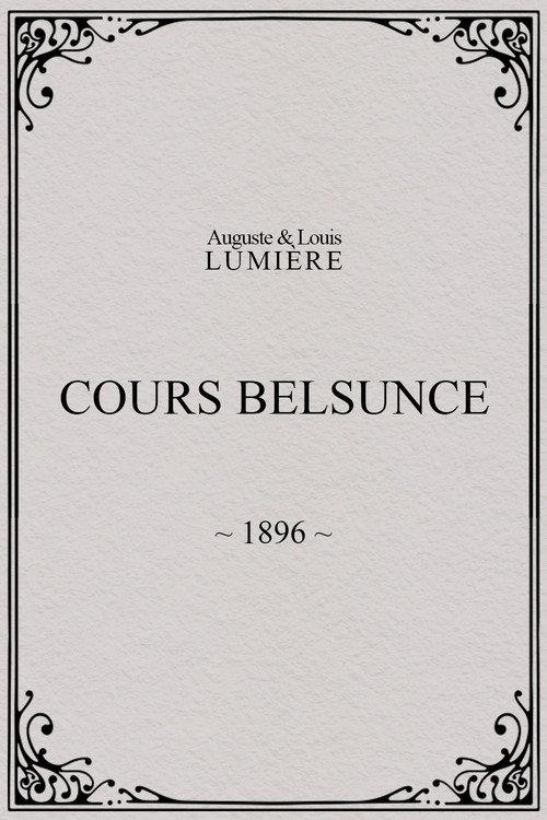 Cours Belsunce 1896 official movie poster