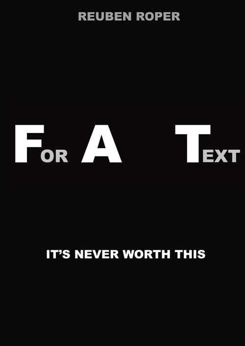 For a Text 2018 official movie poster