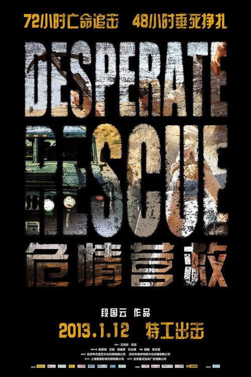 Desperate Rescue 2013 official movie poster