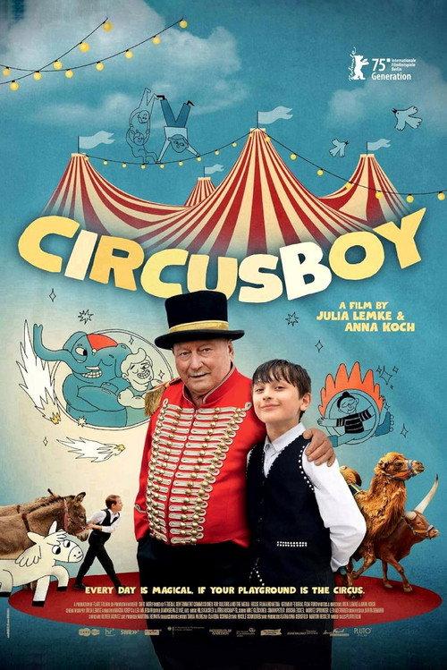 Circusboy 2025 official movie poster