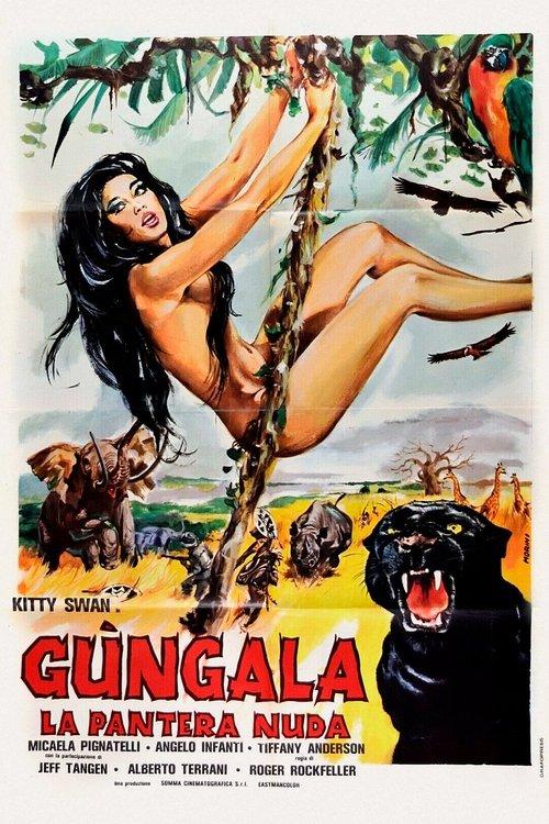Gungala, The Black Panther Girl 1968 official movie poster