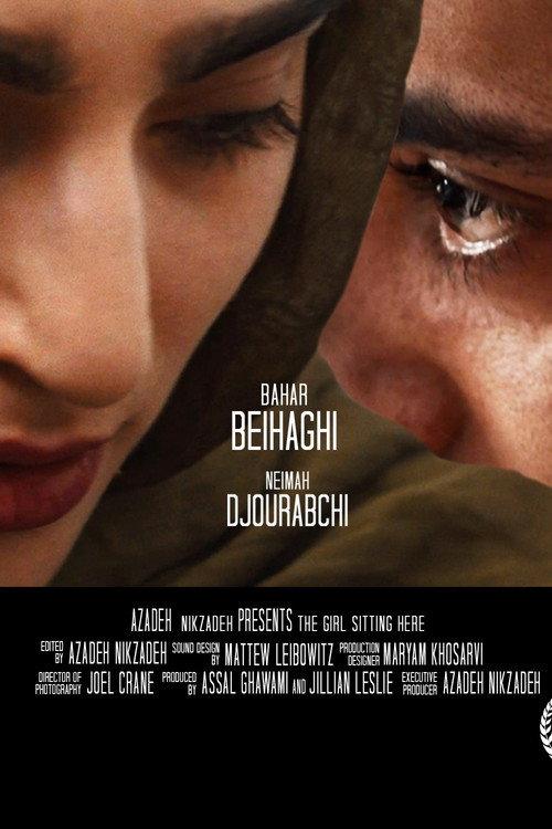 The Girl Sitting Here 2021 official movie poster