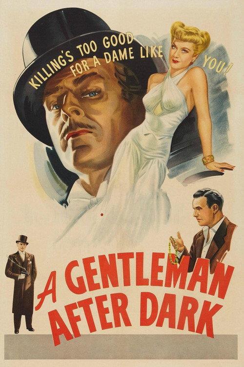 A Gentleman After Dark 1942 official movie poster