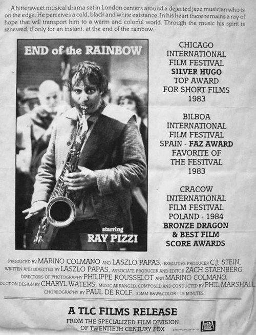 End of the Rainbow 1986 official movie poster