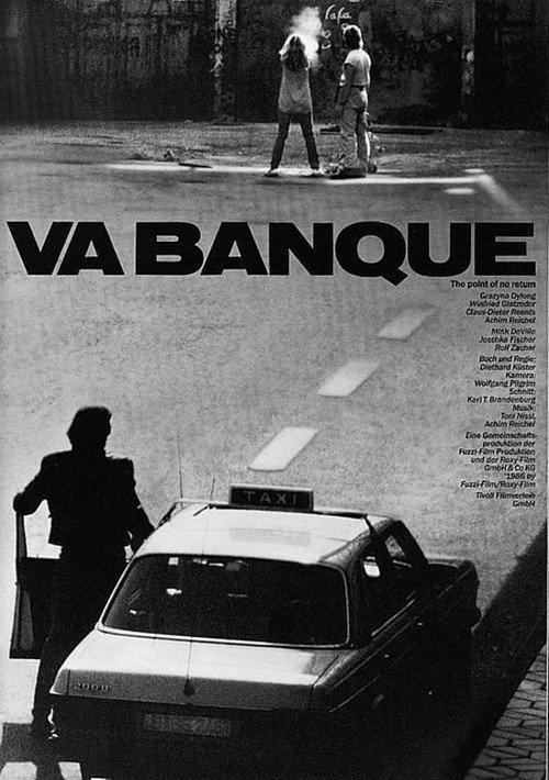 Va Banque 1986 official movie poster