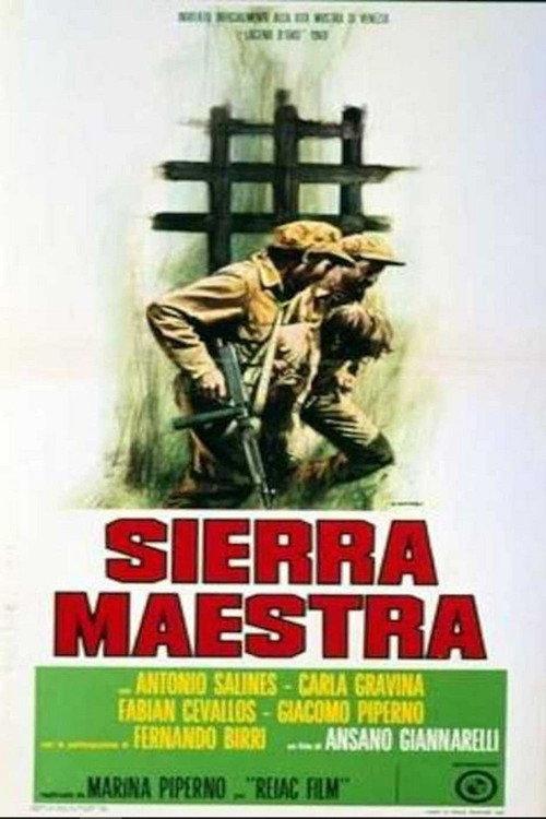 Sierra Maestra 1969 official movie poster