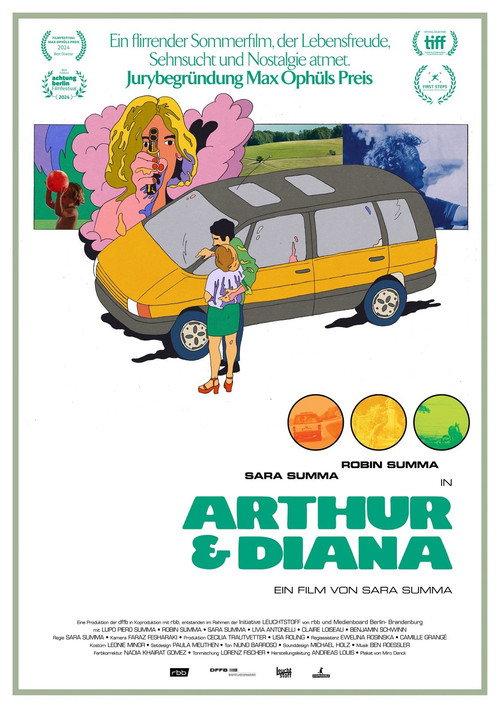 Arthur & Diana 2024 official movie poster