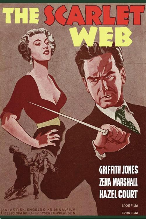 Scarlet Web 1954 official movie poster