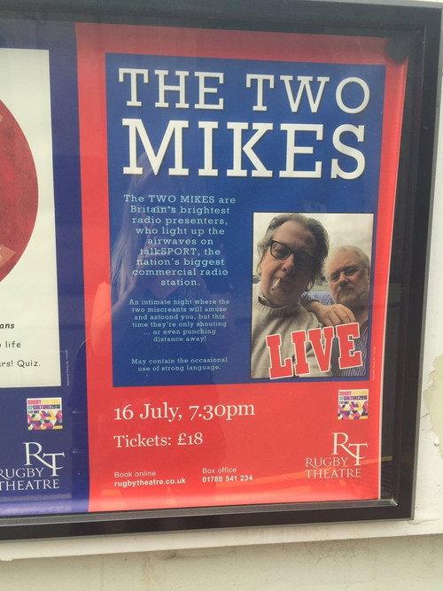 The Two Mikes Live 2016 official movie poster