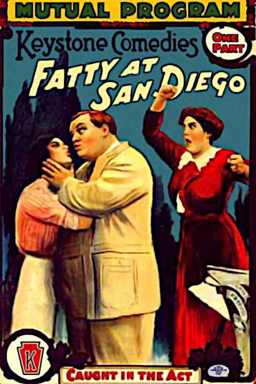 Fatty at San Diego 1913 official movie poster