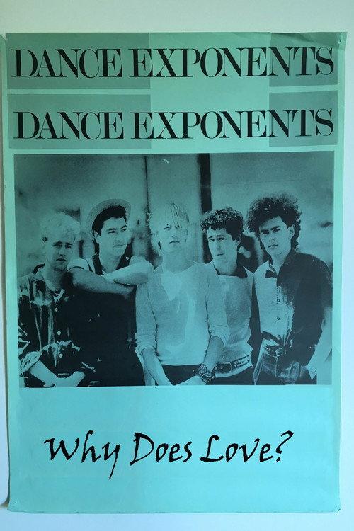 The Dance Exponents: Why Does Love? 2017 official movie poster