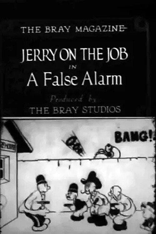 Jerry on the Job: A False Alarm 1920 official movie poster
