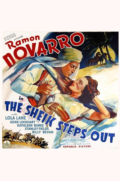 The Sheik Steps Out 1937 official movie poster