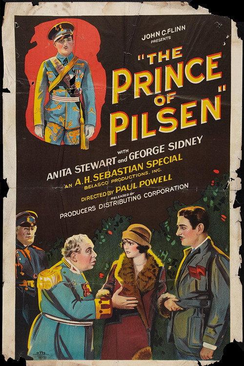 The Prince of Pilsen 1926 official movie poster