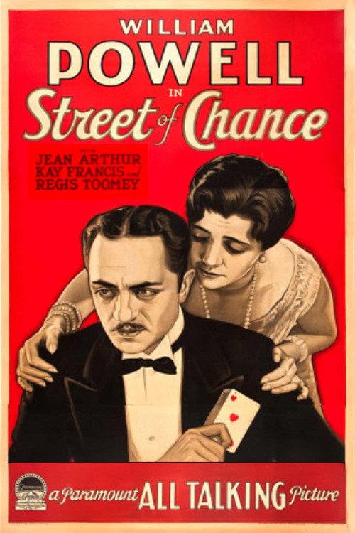 Street of Chance 1930 official movie poster