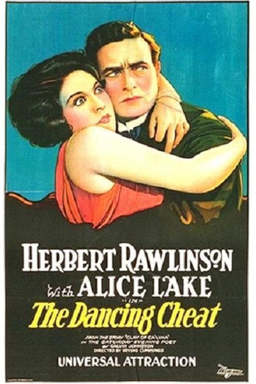 The Dancing Cheat 1924 official movie poster