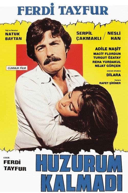Huzurum Kalmadı 1980 official movie poster