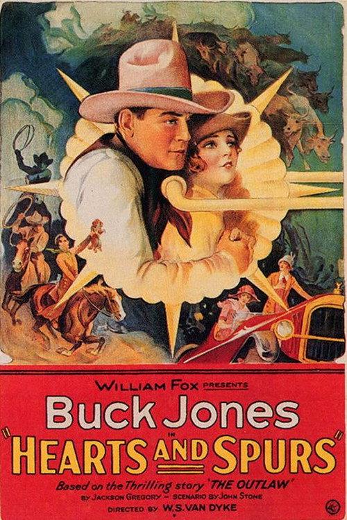 Hearts and Spurs 1925 official movie poster
