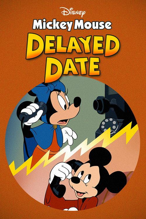 Mickey's Delayed Date 1947 official movie poster