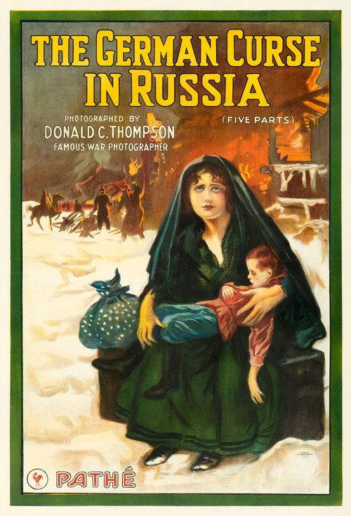 The German Curse in Russia 1918 official movie poster