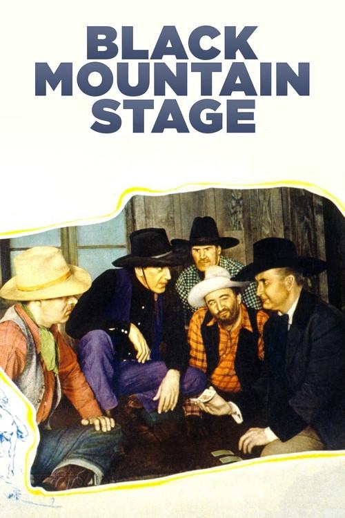 Riders of Black Mountain 1940 official movie poster