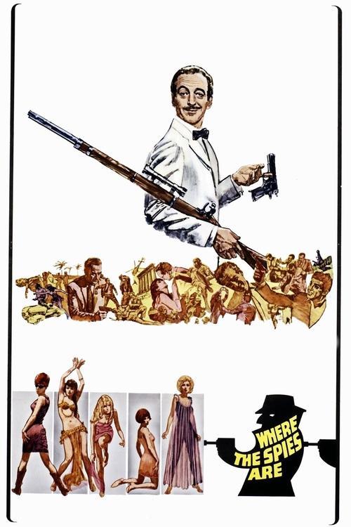 Where the Spies Are 1966 official movie poster