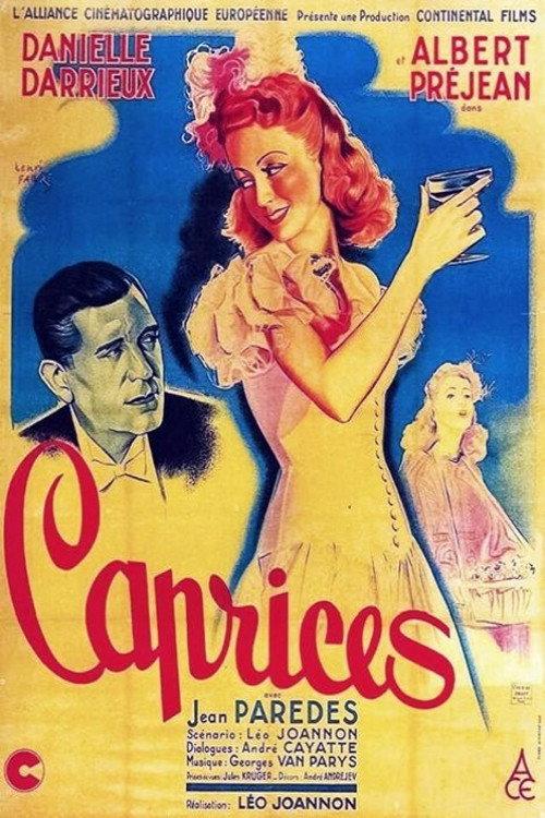 Whims 1942 official movie poster