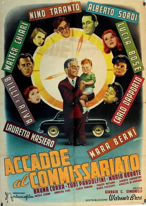 It Happened at the Police Station 1954 official movie poster