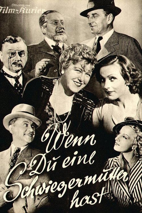 Wenn du eine Schwiegermutter hast 1937 official movie poster