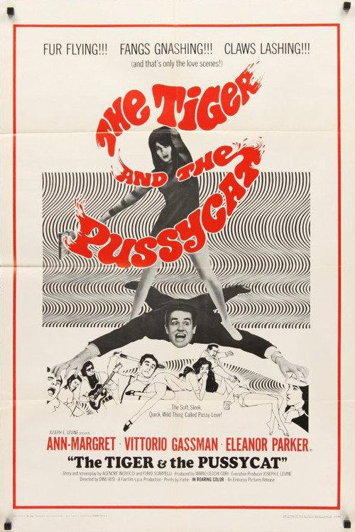 The Tiger and the Pussycat 1967 official movie poster