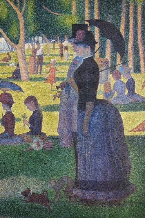 Georges Seurat « l’Utopie orange vert pourpre » 1991 official movie poster