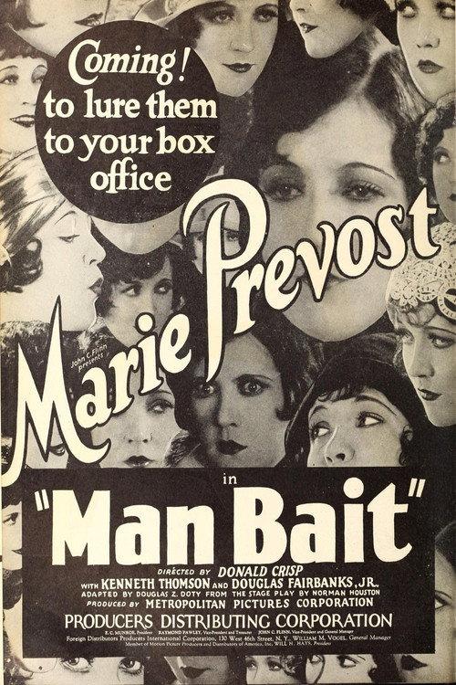 Man Bait 1927 official movie poster