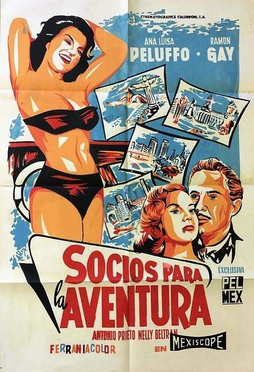 Socios para la aventura 1958 official movie poster
