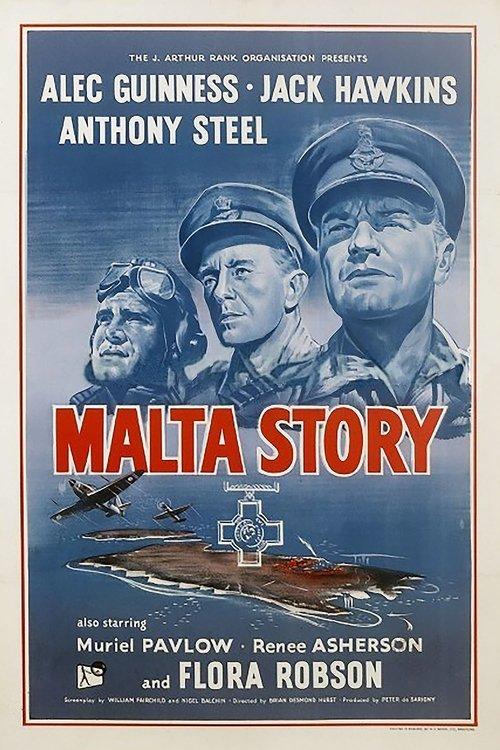 Malta Story 1953 official movie poster