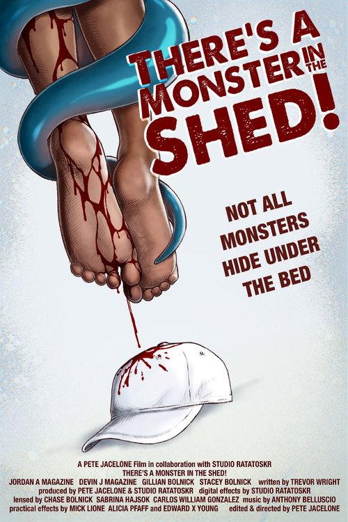 There's A Monster In The Shed 2021 official movie poster