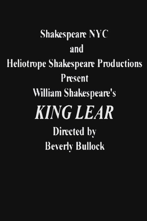 King Lear 2011 official movie poster