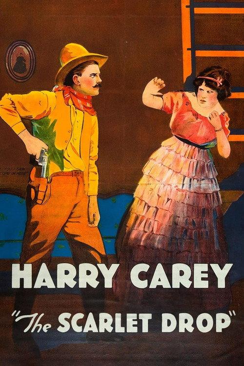 The Scarlet Drop 1918 official movie poster
