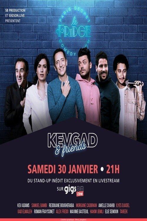 Kevgad & Friends au Fridge Comedy 2021 official movie poster