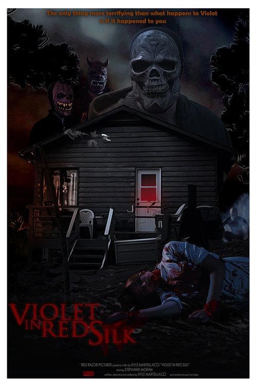 Violet in Red Silk 2014 official movie poster