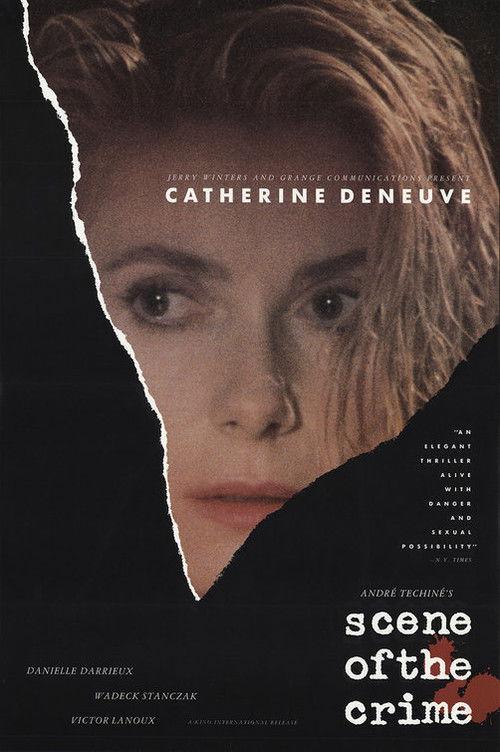 Scene of the Crime 1986 official movie poster