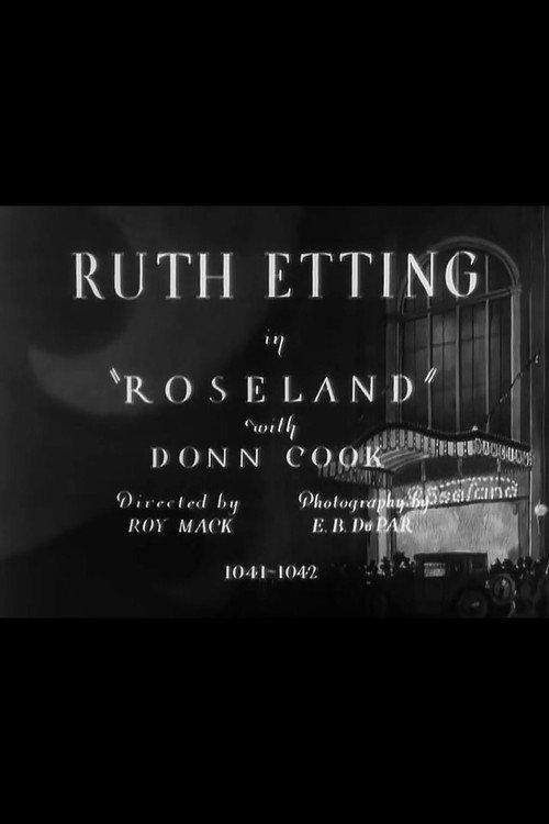 Roseland 1930 official movie poster