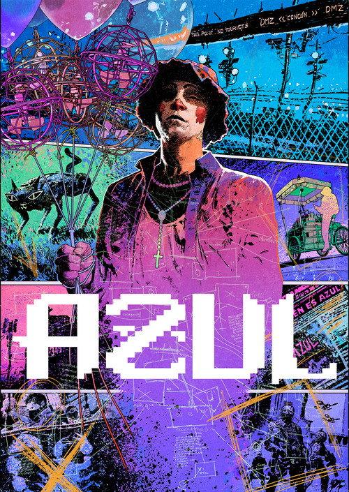 Azul 2025 official movie poster