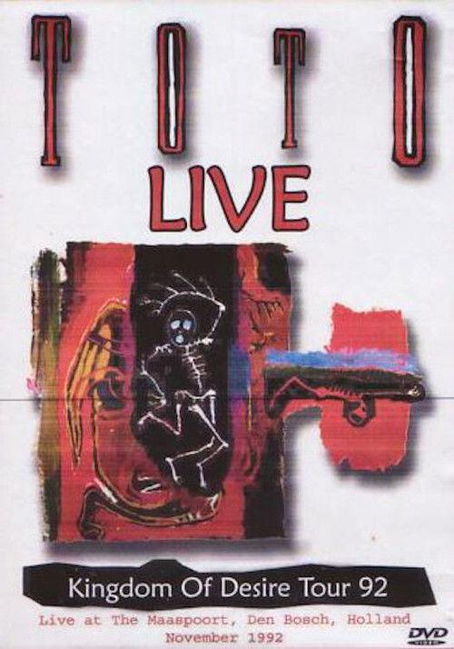 Toto Kingdom of Desire LIVE 1992 official movie poster